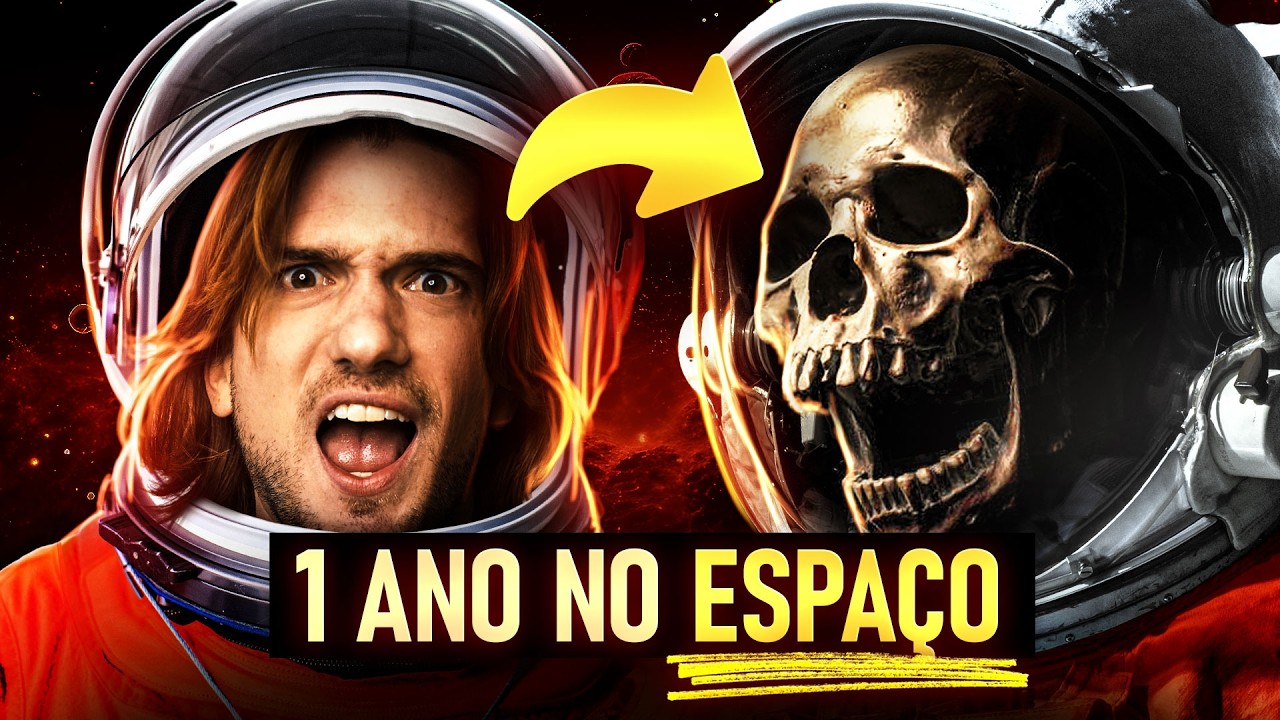 O que acontece se voc&ecirc; ficar 1 ANO no ESPA&Ccedil;O