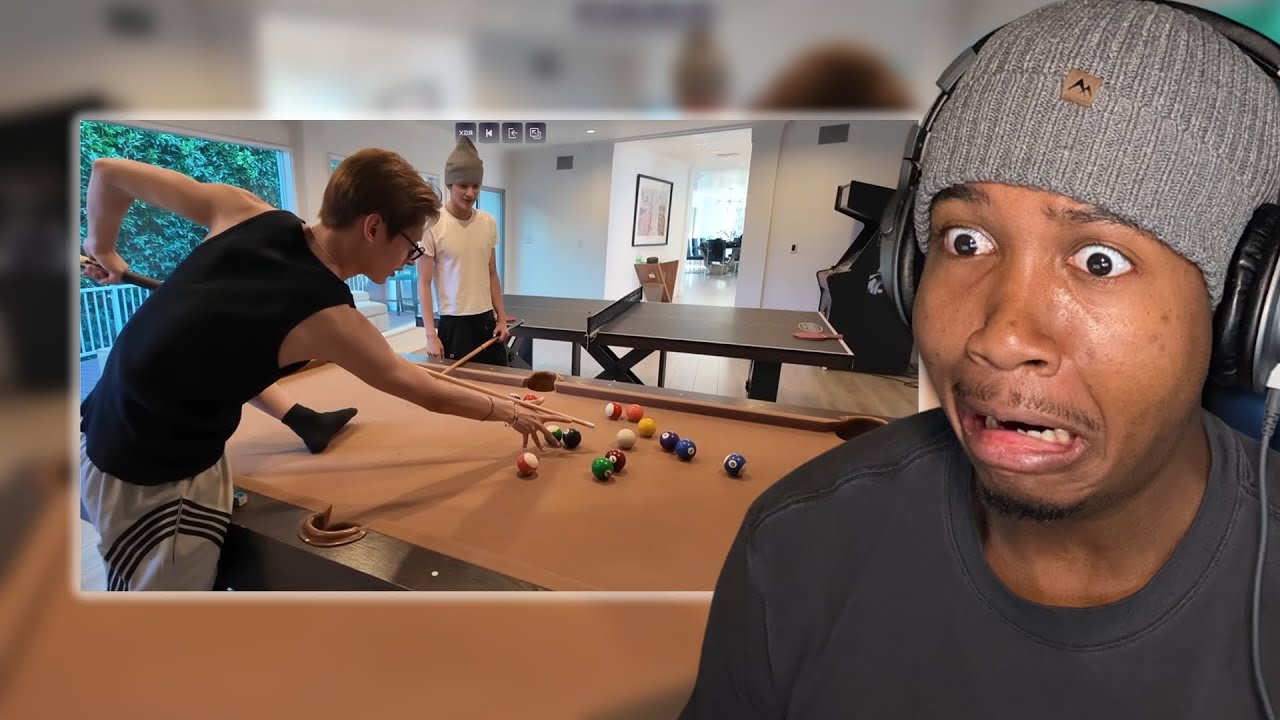 James Impregnated The Pool Table! cortis cam LA | Reaction