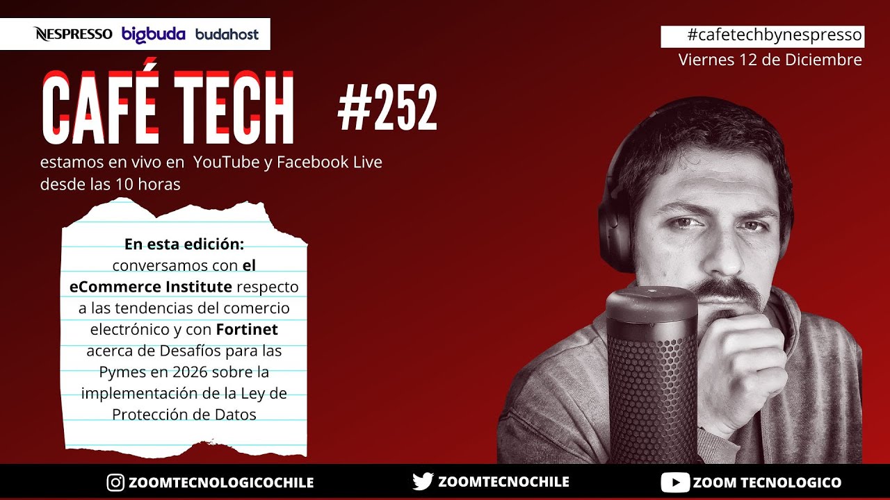 Café Tech | Episodio 252 | Conversamos acerca de las tendencias de eCommerce y Ciberseguridad