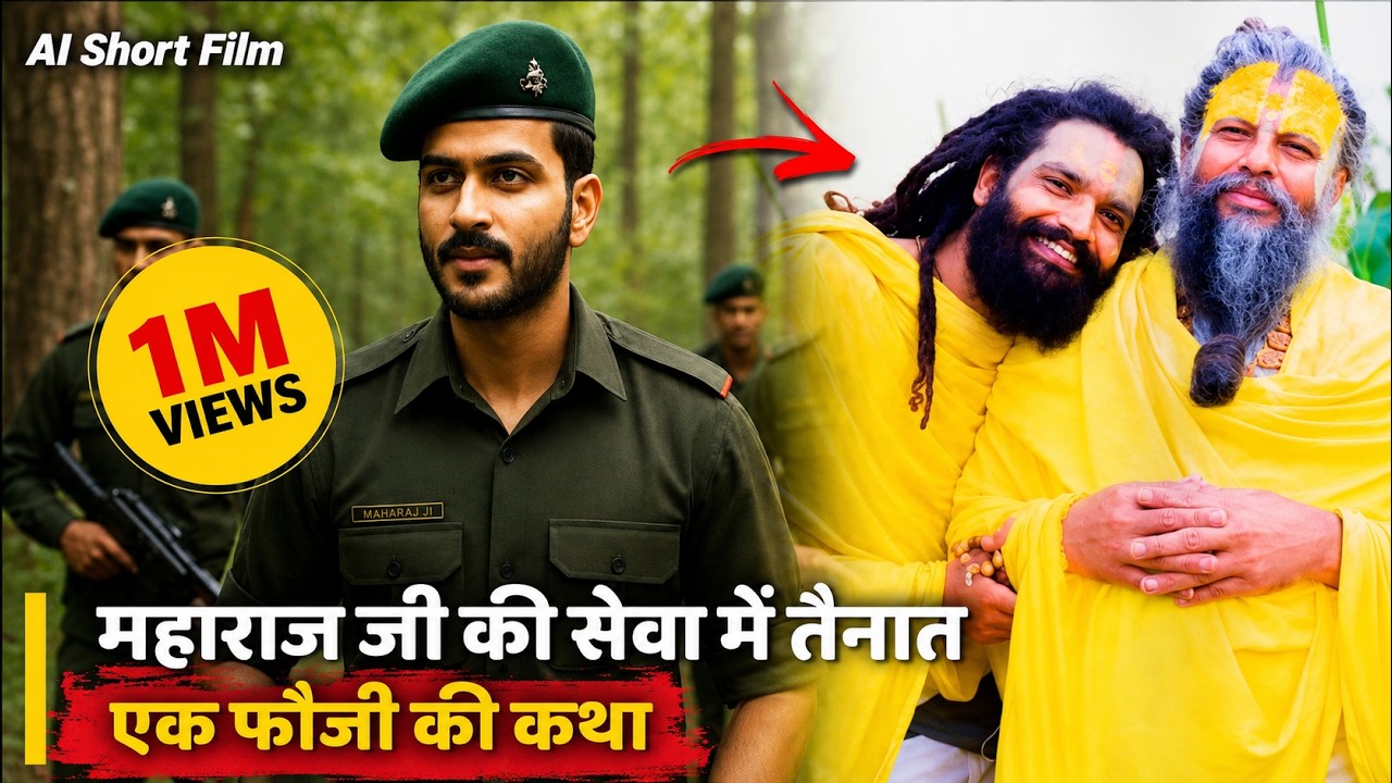 Premanand Ji Maharaj की सेवा में तैनात 🔴 एक फौजी की अद्भुत कथा | Naval Nagri Baba Life Story