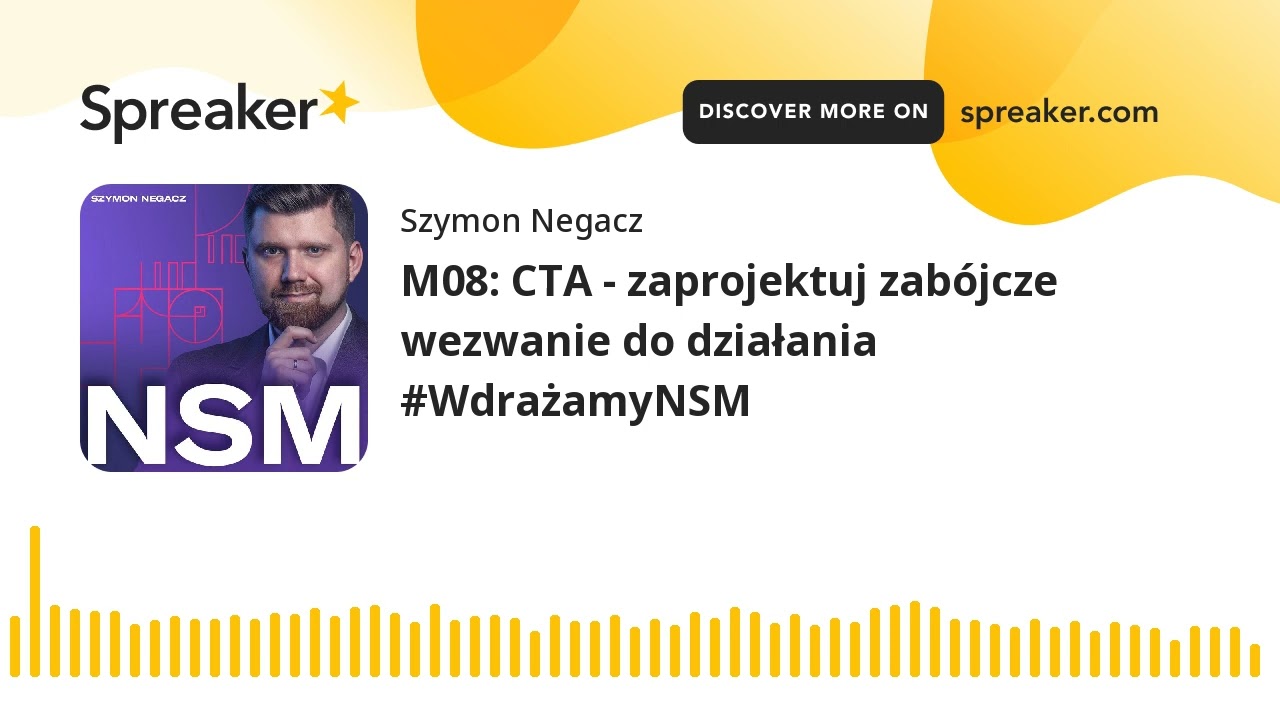 M08: CTA - zaprojektuj zab&oacute;jcze wezwanie do działania #WdrażamyNSM