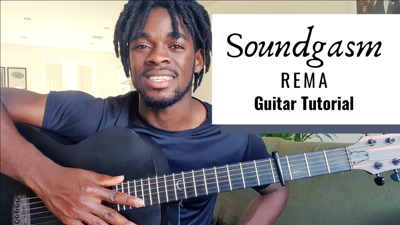 Soundgasm - Rema | Guitar Tutorial | Percussion Style