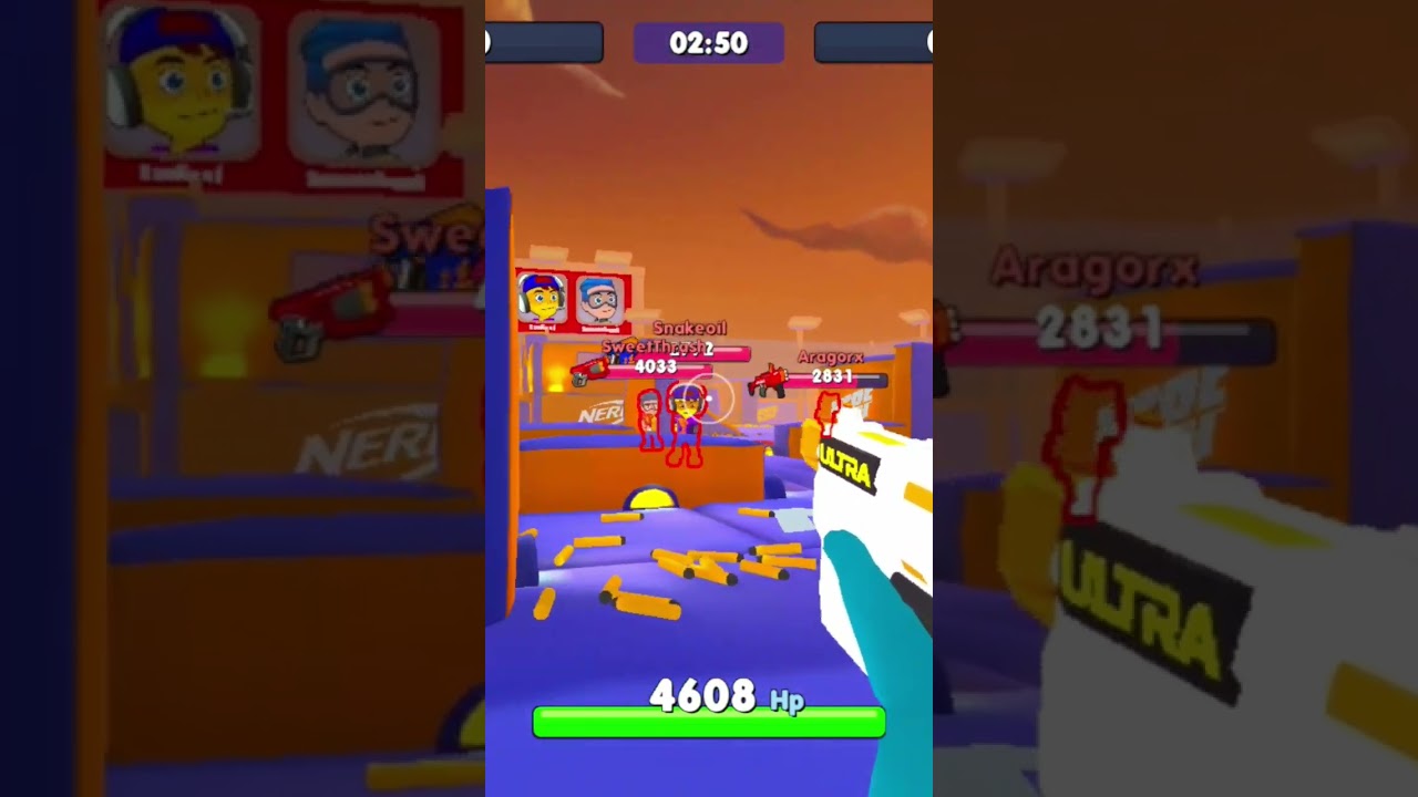 NERF Superblast - HD Gameplay ( Android, iOS )