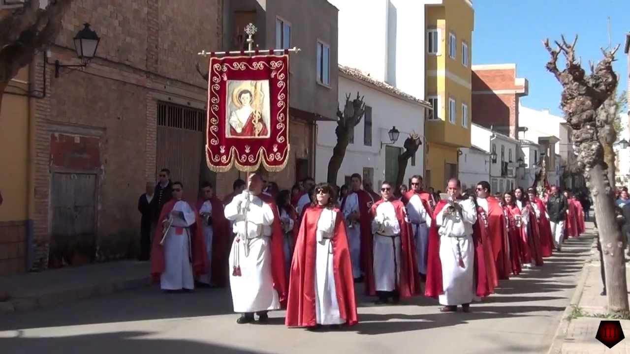 Cofradía San de Juan Evangelista  Domingo de Resurrección Munera 2012 (parte 1)