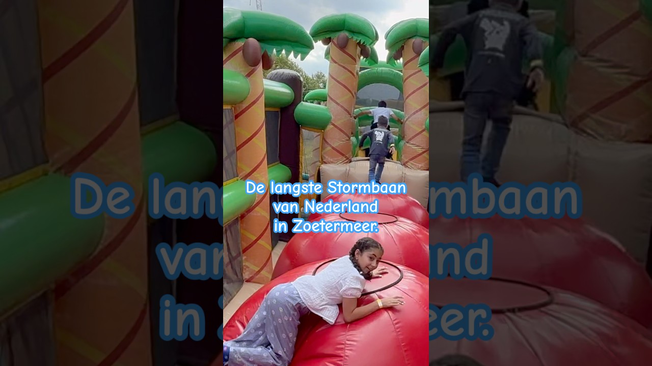 De langste Stormbaan van Nederland in Zoetermeer. hele video op YouTube @nojen 