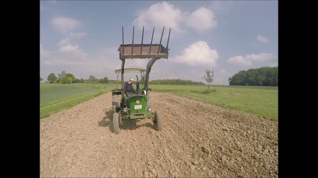 Saatbeet Vorbereitung/John Deere 1020/eigenbau Kulti/
