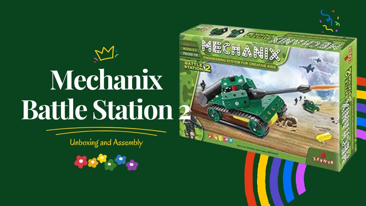 Mechanix Battle Station 2 Unboxing and Assembly