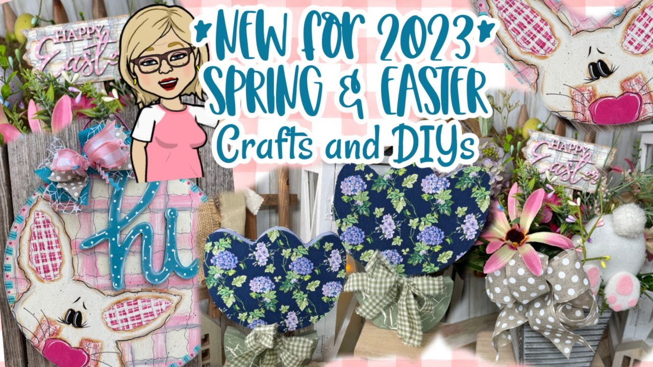 🌿🌸🐰 *NEW* SPRING & EASTER CRAFTS AND DIYs || Whimsical Rustic Country Crafts