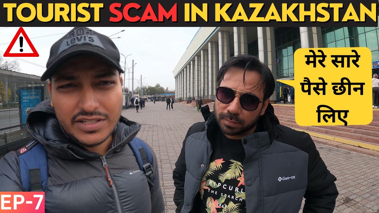 Beware of This Scam in Almaty, Kazakhstan! Taxi Driver Takes All the Money from Tourist Ep 7