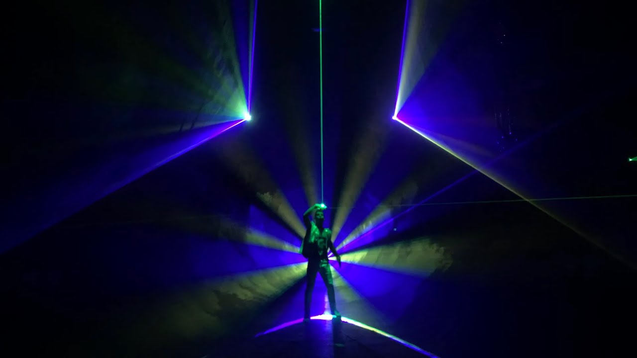 Gandeys Circus 2020 Merry Hill Show 2 Laser Opening