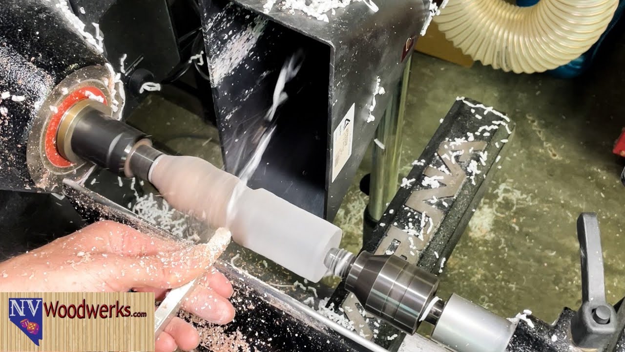 Turning A Custom Wood & Resin Gear Shift Knob
