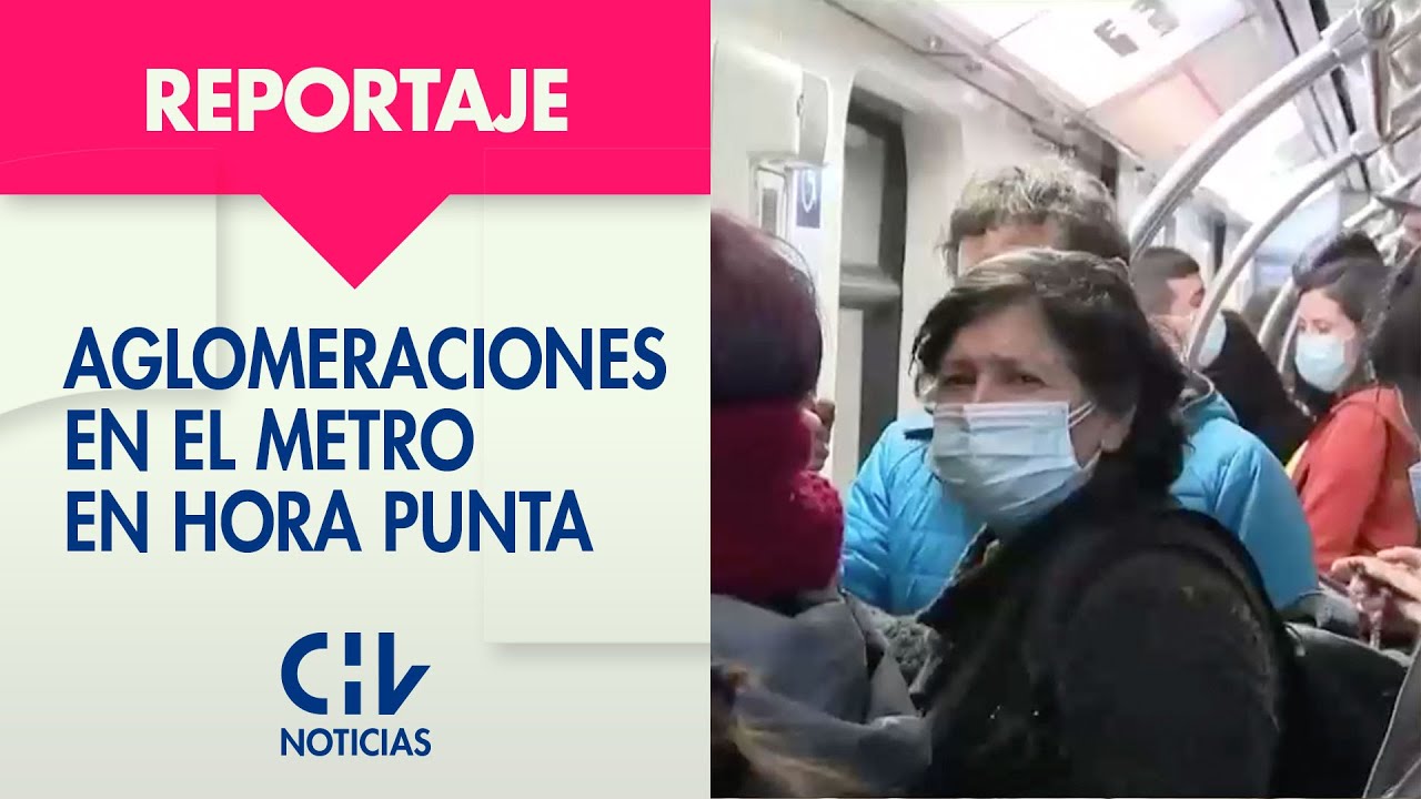 Usuarios del Metro preocupados por aglomeraciones en horas punta
