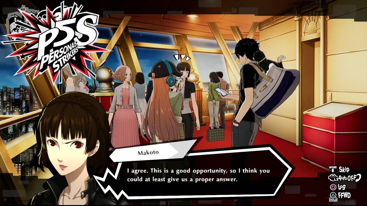 Persona 5 Strikers - Tenboto Tower Girls Date
