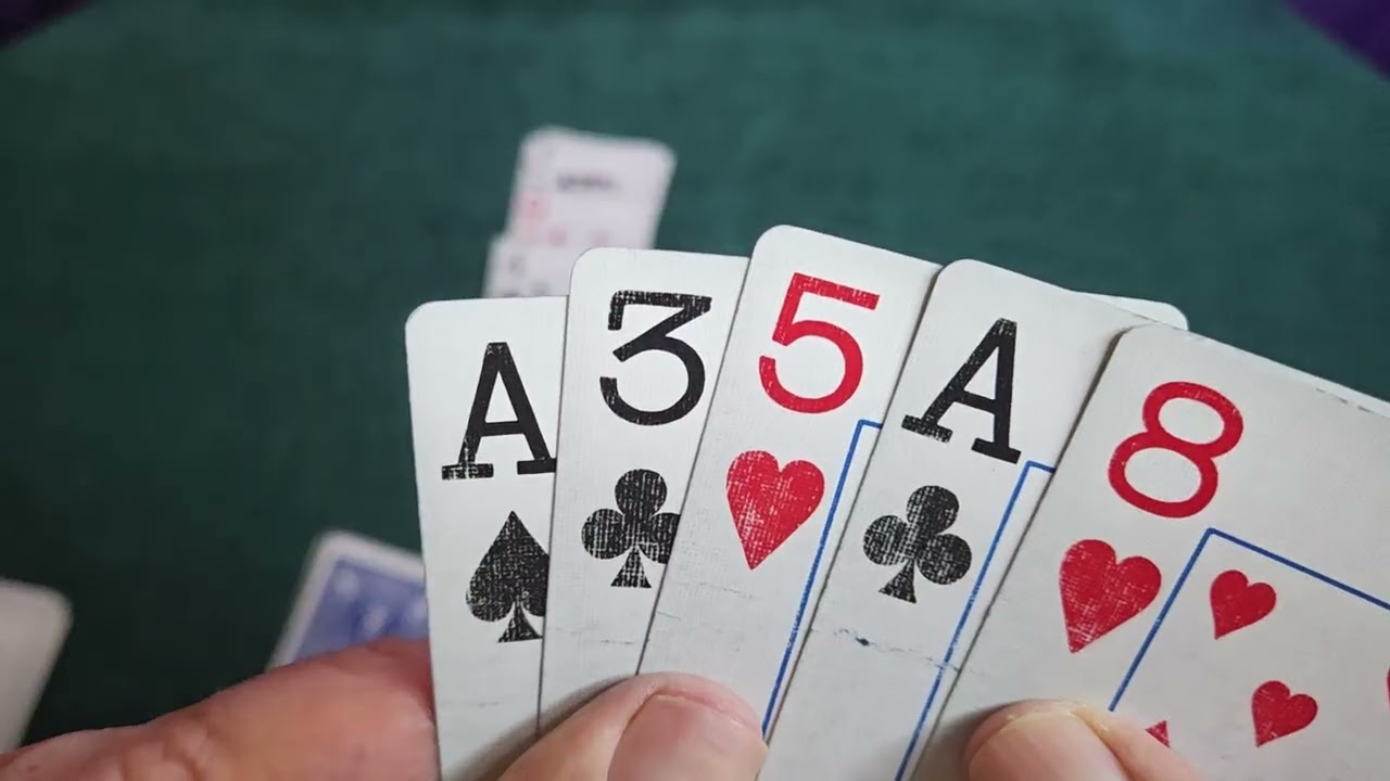 ПОКЕР 5. СЕРИЯ 841. ИГРА В ПОКЕР С НИЖНИМ КОЛИЧЕСТВОМ КАРТ.