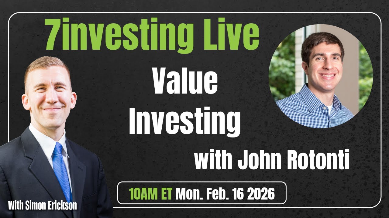 AI and the SaaS Reckoning with John Rotonti | 7investing Live February 16, 2026 #investing #AI #saas