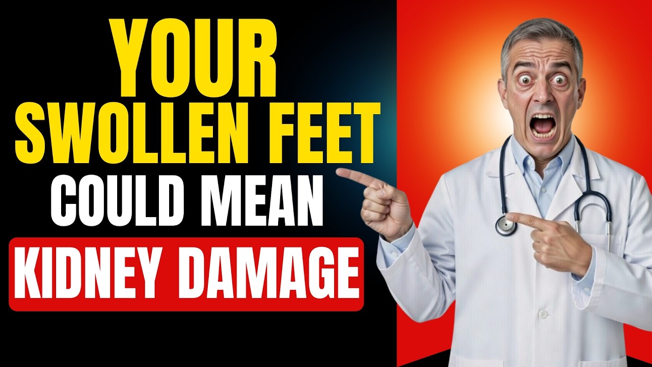 Don’t Ignore Swollen Feet and Ankles After 60 – Kidney Failure Risk