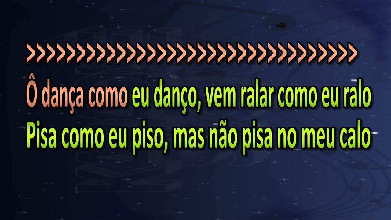 Karaokê DANÇA COMO EU DANÇO VERSÃO Versão Forró Boys #dançacomoeudanço #Forroboys