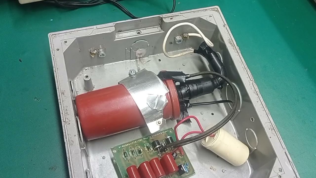 Cerca eléctrica no enciende diagnósticos (porque pierden la fuerza los transformadores) Parte 1