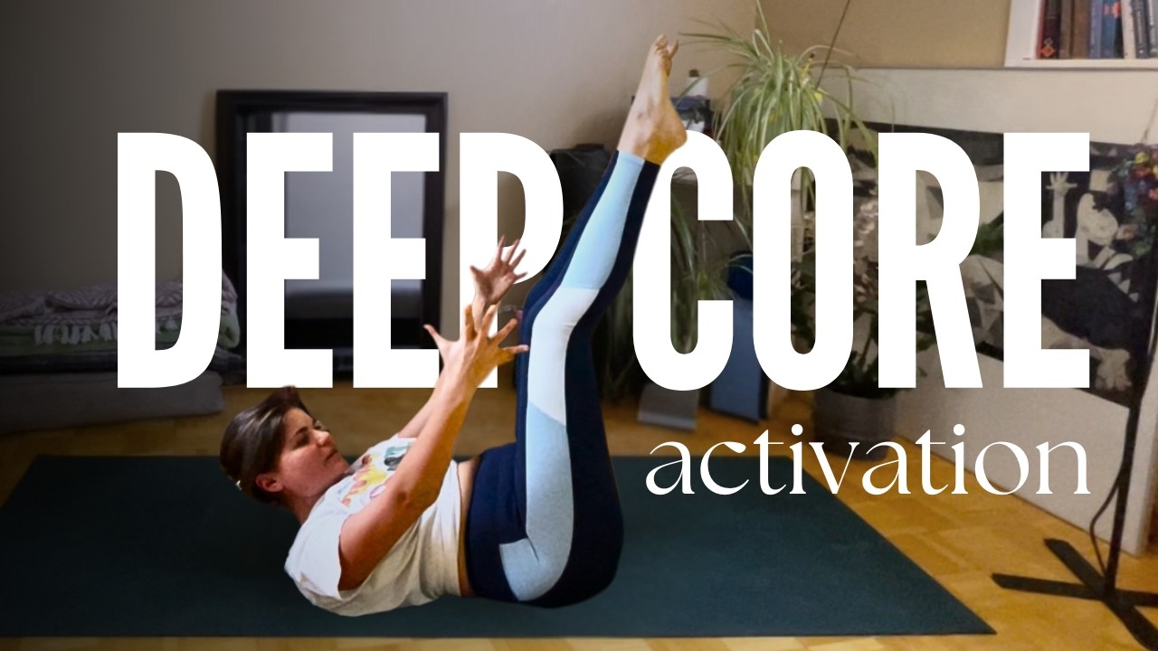 Deep Core activation - beginner Yoga Flow