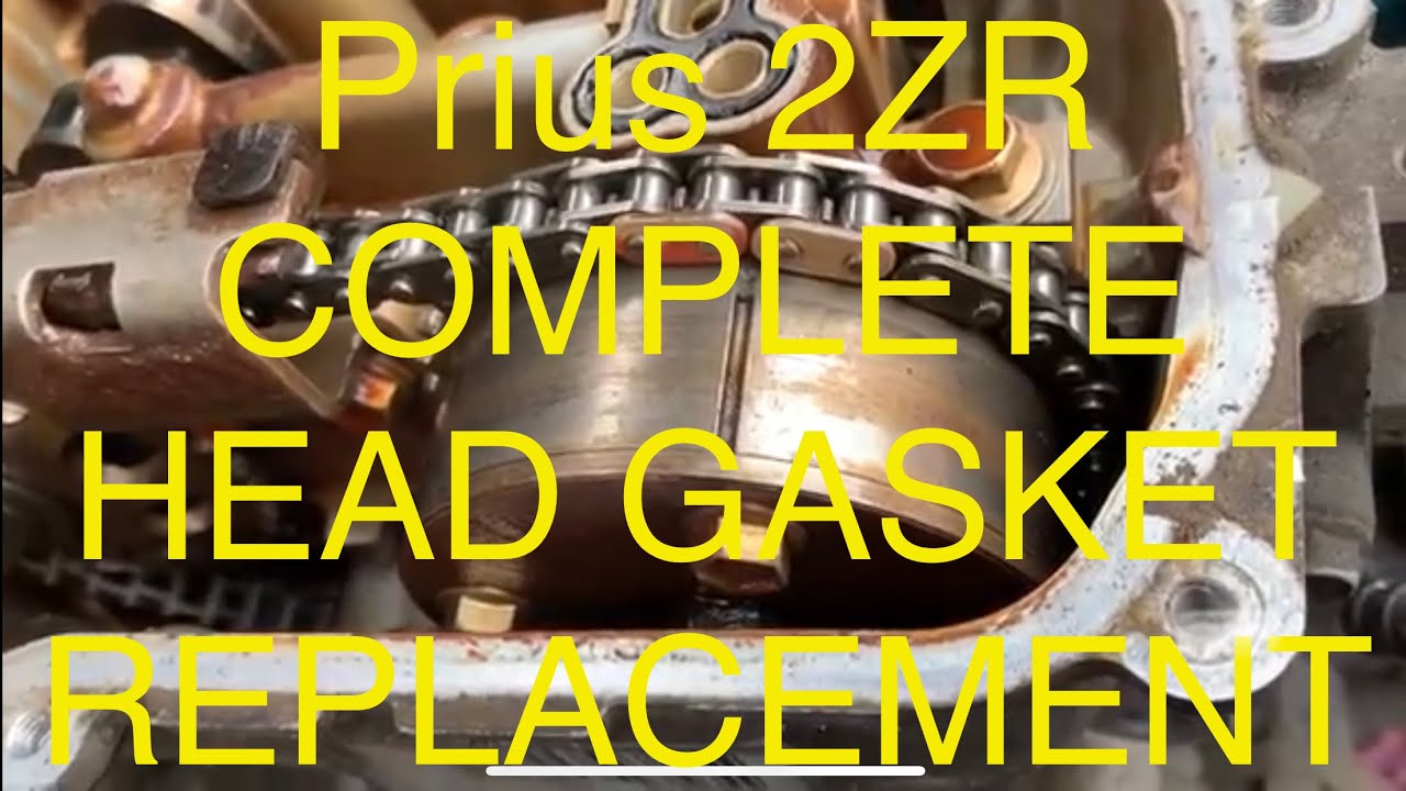 Toyota Prius 2ZR head gasket replacement (complete step by step) (209) 305-1672 in SF BAY AREA