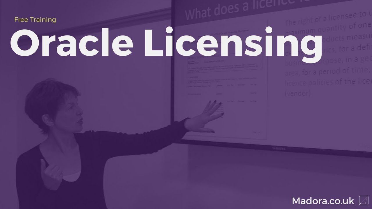 Oracle Licensing for 2017