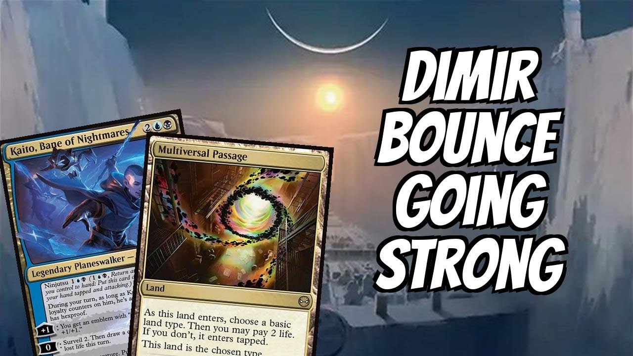 Dimir Bounce продолжает набирать обороты | Kaito Bounce | Рейтинговая система Bo3 | | MTG Arena