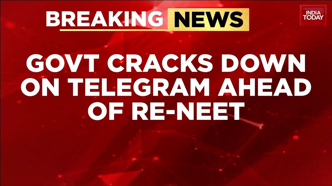 Запрет Telegram | Ограничения в работе Telegram перед переэкзаменовкой NEET для предотвращения ут...