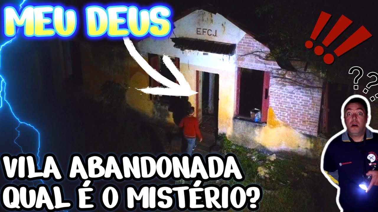 ESSA VILA ABANDONADA ESCONDE MUITOS MISTÉRIOS - O TERROR MORA ALI -