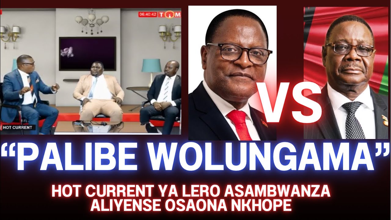 HOT CURRENT YA LERO ACHINA BRIAN BANDA ASAMBWANZA MCP NDI DPP YOMWE OPANDA OSALA ONSE KUWATOKOTERA