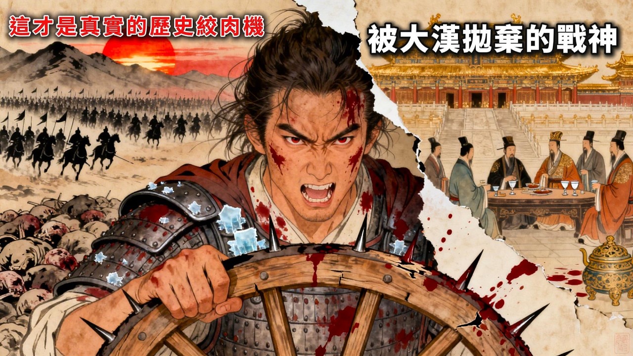 投降將軍李陵的千年隱痛：被漢武帝滅族背後，一場用道德綁架完成的完美謀殺 | 睡前歷史故事