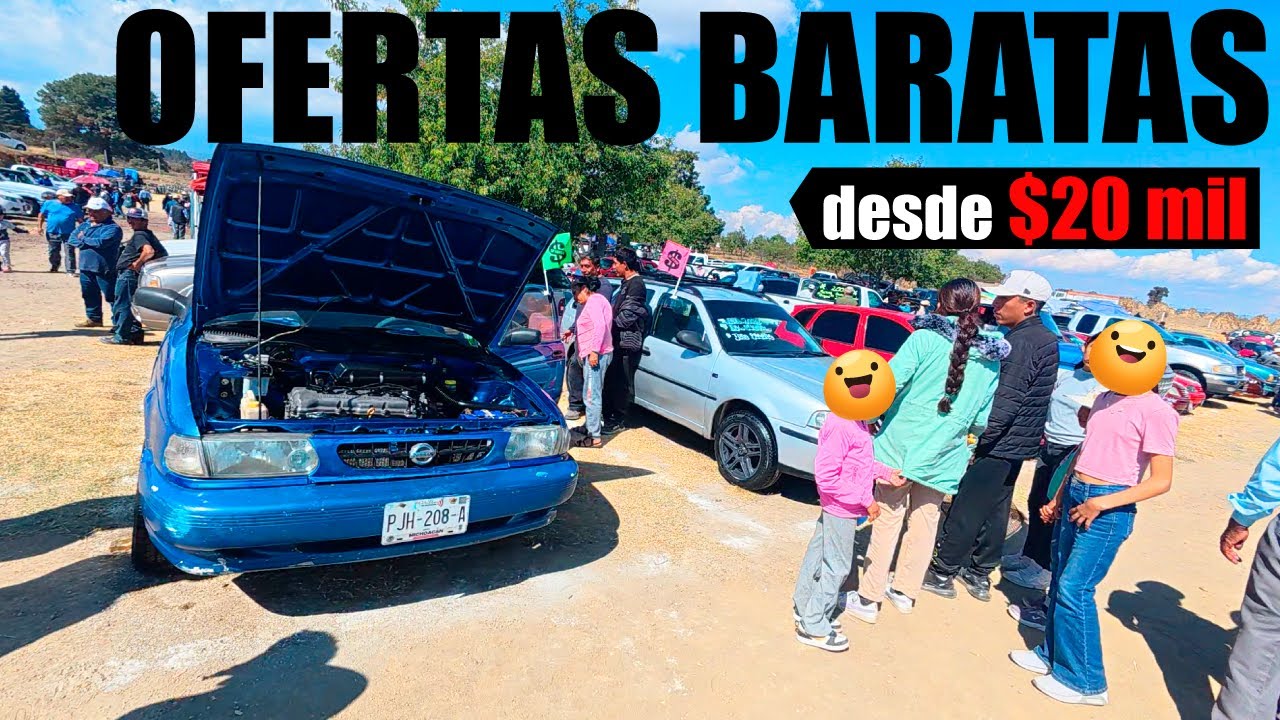 🔥OFERTAS de autos desde $20 mil pesos - Tianguis 4 Caminos Puebla | Arre Canales