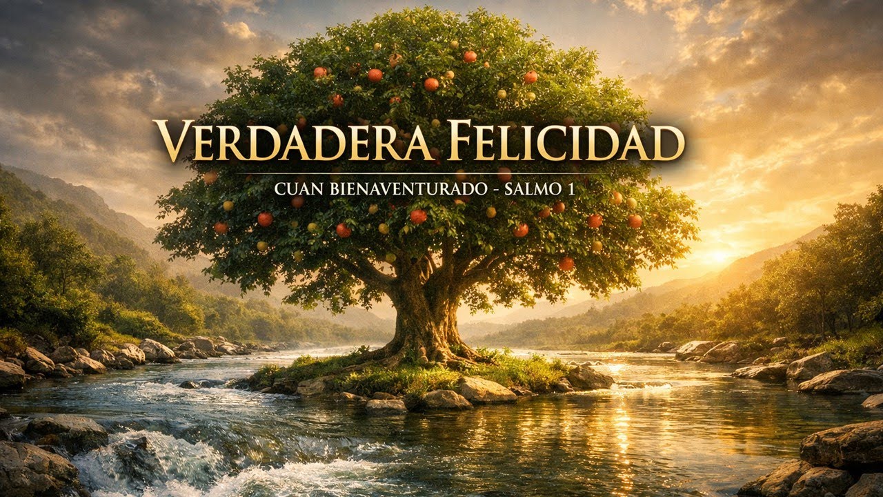 Verdadera felicidad. Lucas Martínez. Salmos 1:1-6