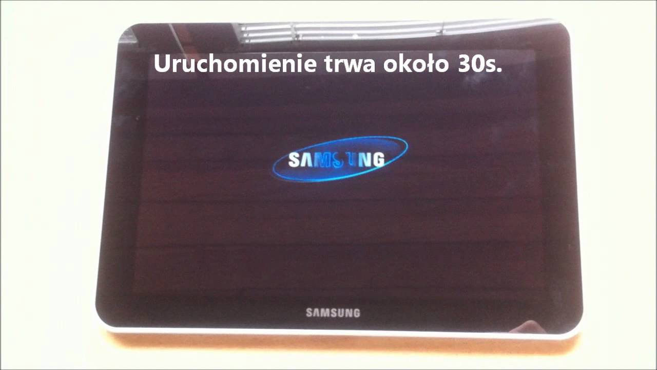 Samsung Galaxy Tab 8.9 LTE z sieci Plus - pierwsze uruchomienie