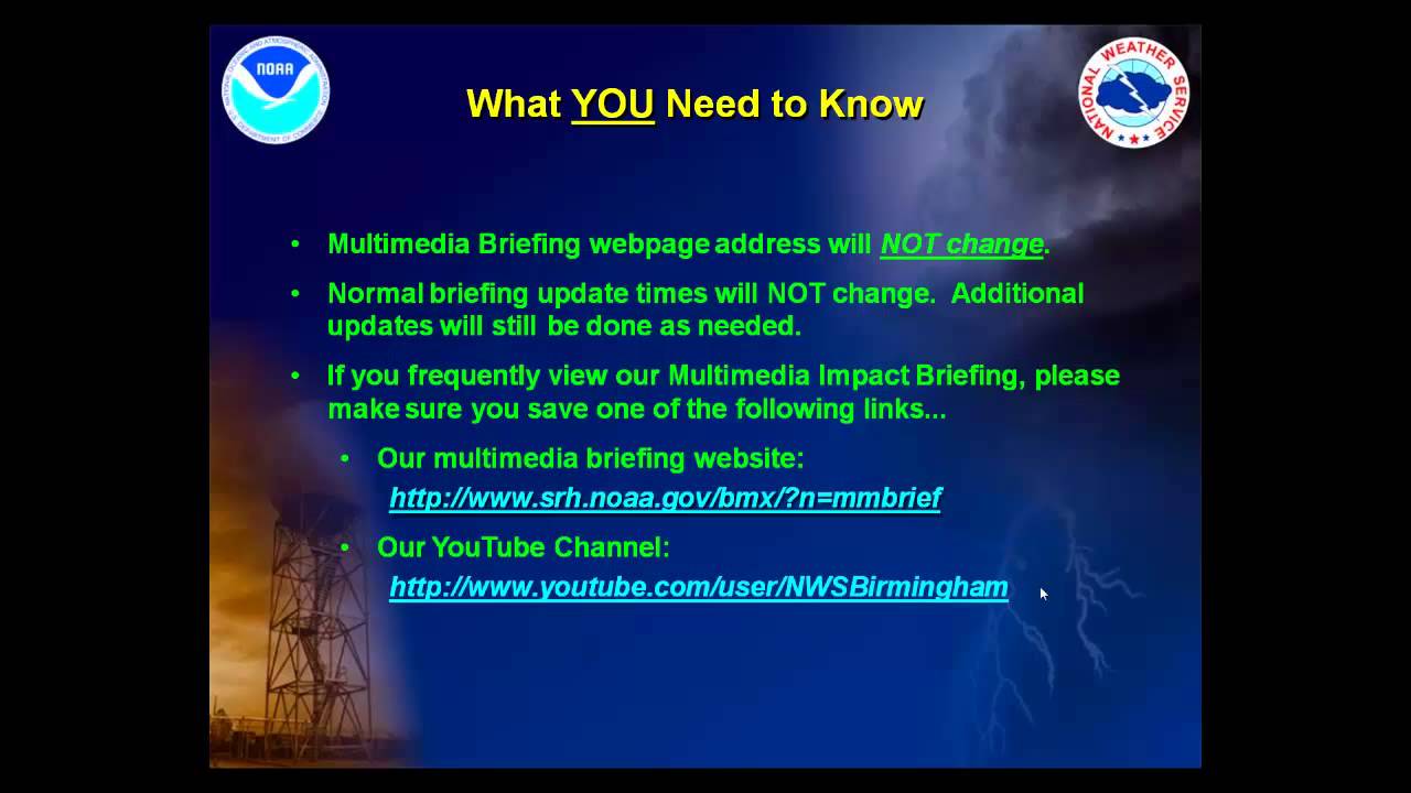 Multimedia Impact Briefing Switch to YouTube
