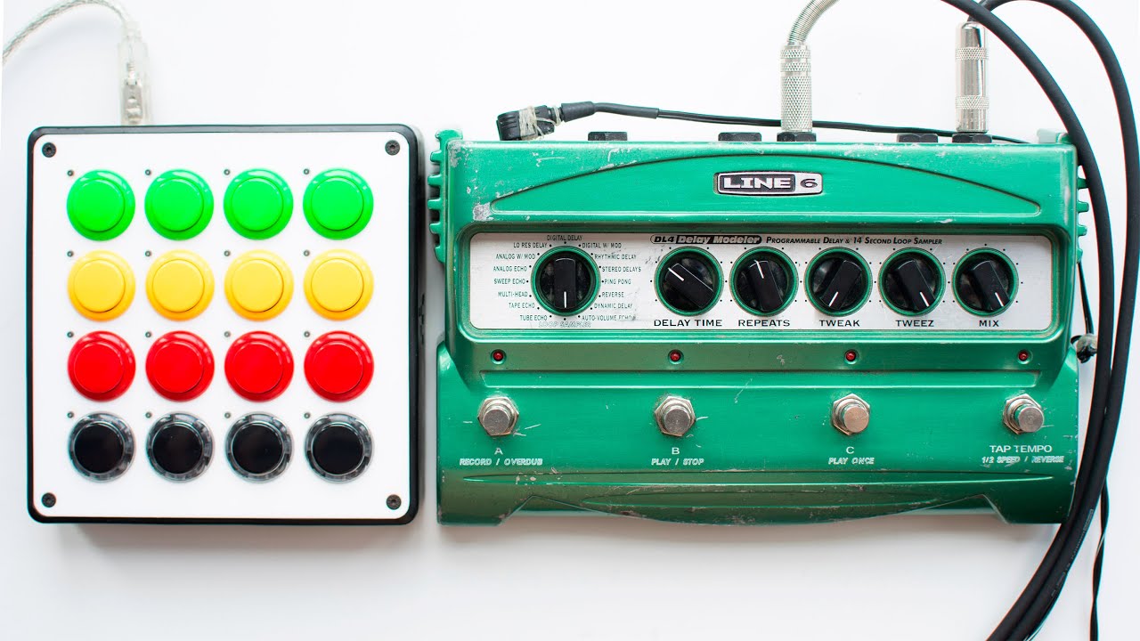Line 6 - DL4 Loop Sampler Mode (feat. DJTECHTOOLS MIDI Fighter)