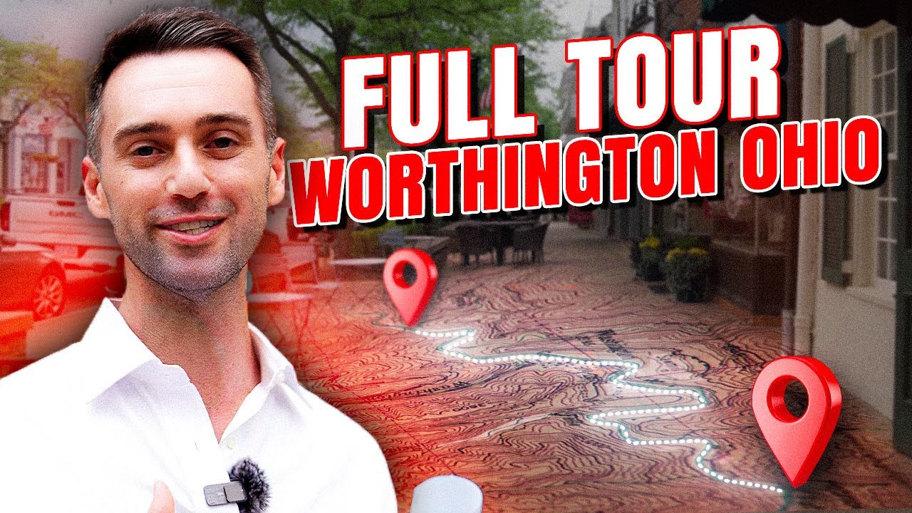 Worthington Ohio COMPLETE TOUR 2024 | Living In Columbus Ohio | Best Columbus Ohio suburb?