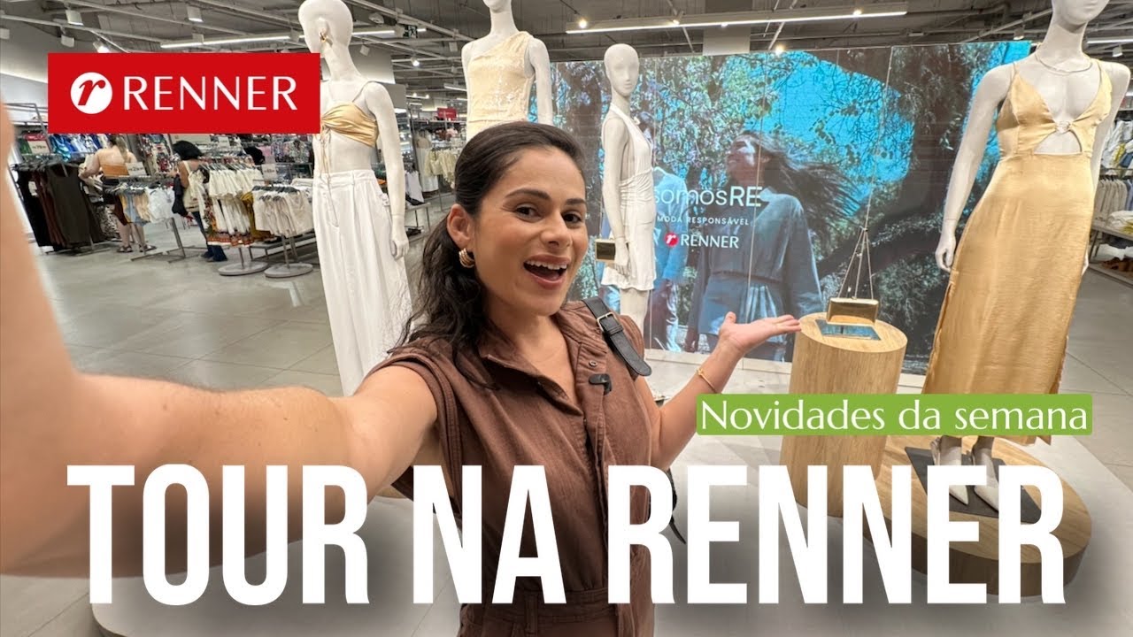 TOUR NA RENNER | NOVIDADES DA SEMANA 15% off cupom: ERICA