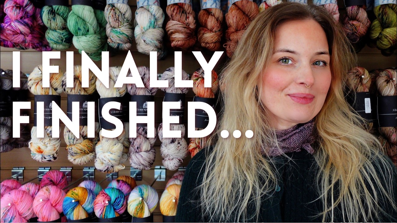 I Finally Finished It… Socks, Cozy Knits & New Colorways 🧶😌