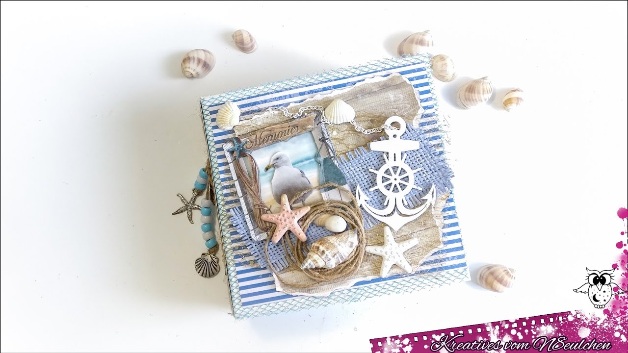 Maritim-Mini-Album #Fotoalbum #handmadewithlove
