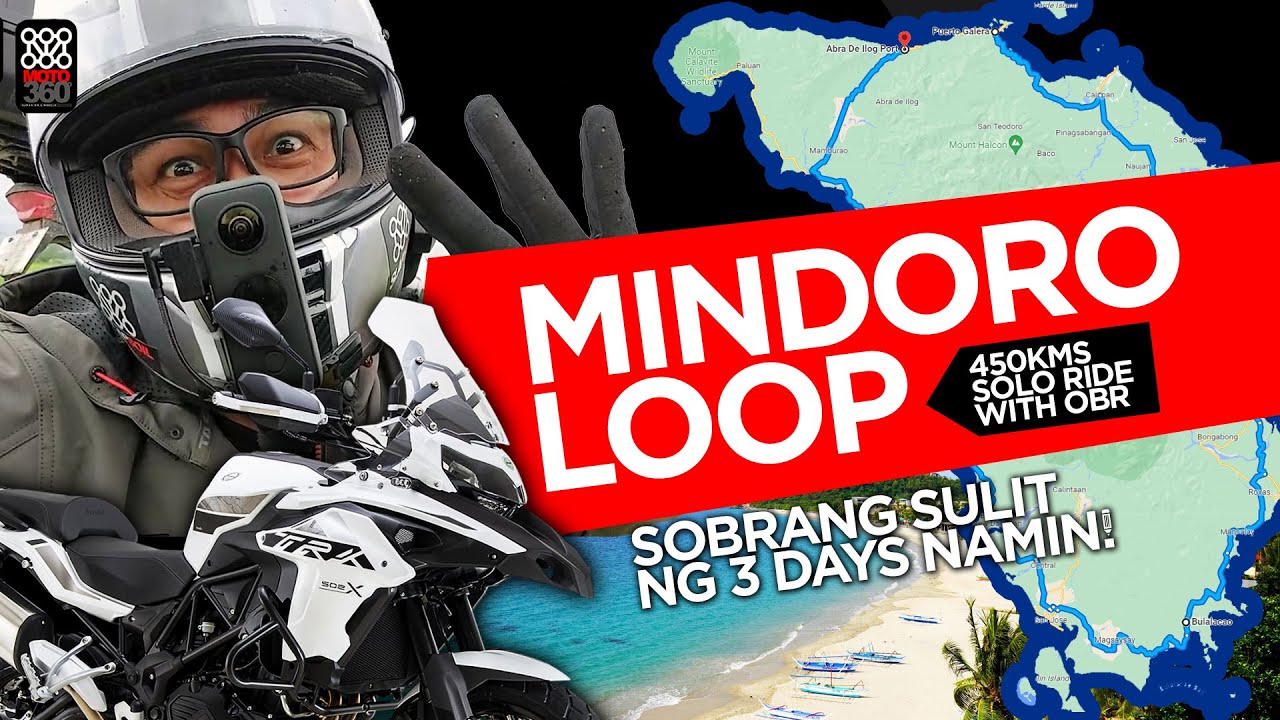 SOLO MINDORO LOOP | NAPAKAGANDA DITO | 450KMS RIDE | BENELLI TRK 502 | SARAP MAG RIDE!