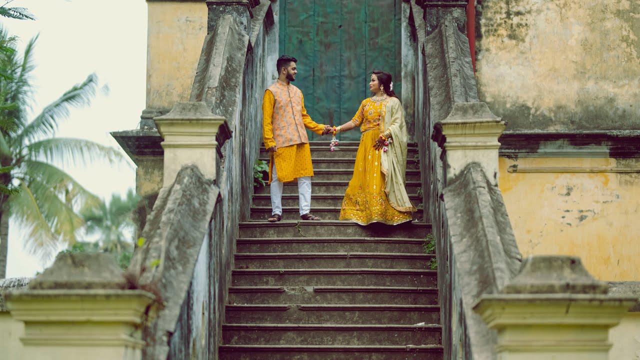 ঐশীর এবং তুষার হলুদ সন্ধ্যা