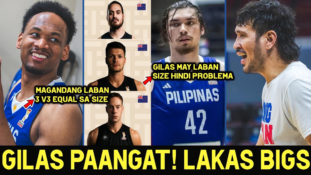 Bigs Match Up! PaAngat ang Gilas! Size Equally Match sa Frontline 3 VS 3 Rotation. Coach Tim Cone...