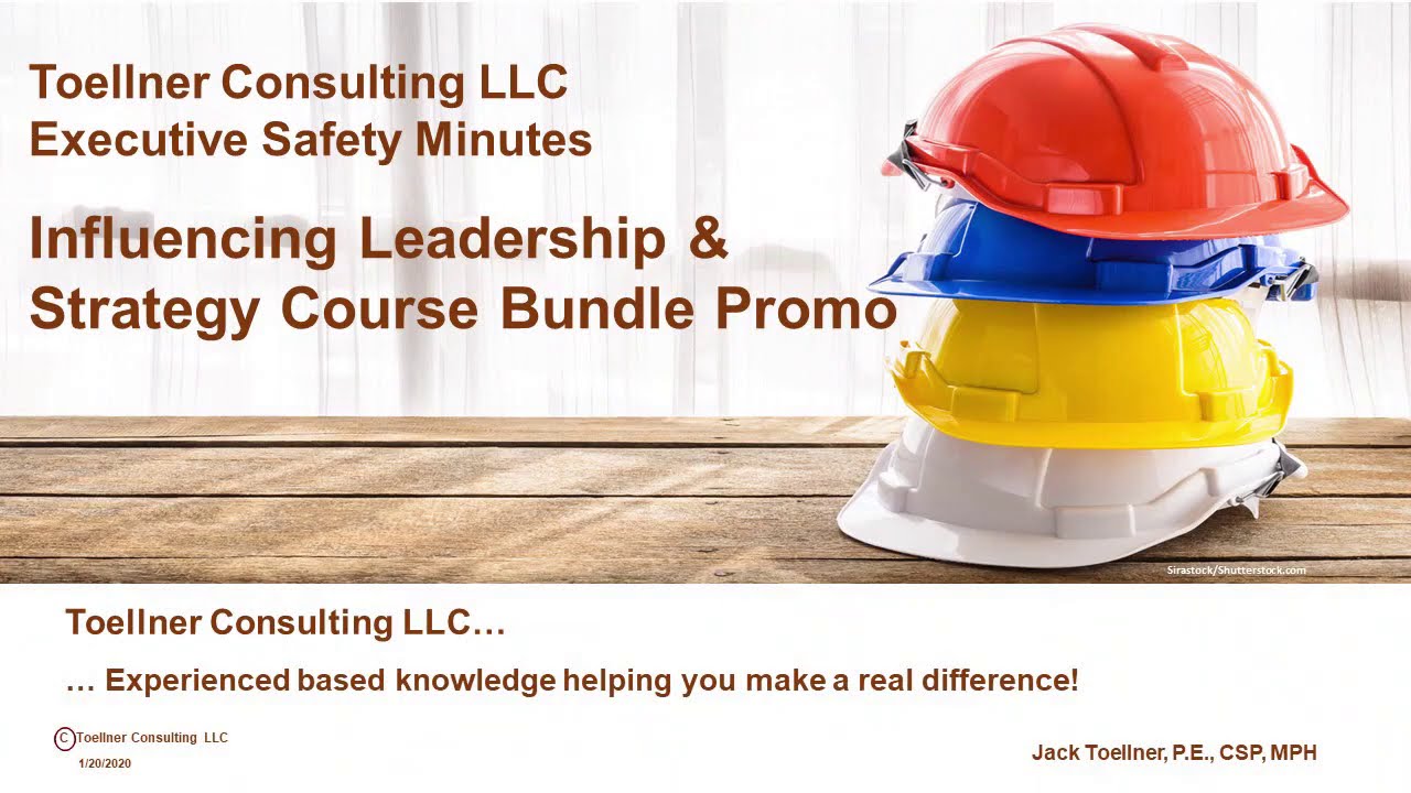 Executive Safety Minutes - Influencing Leadership & Strategy Bundle Promo