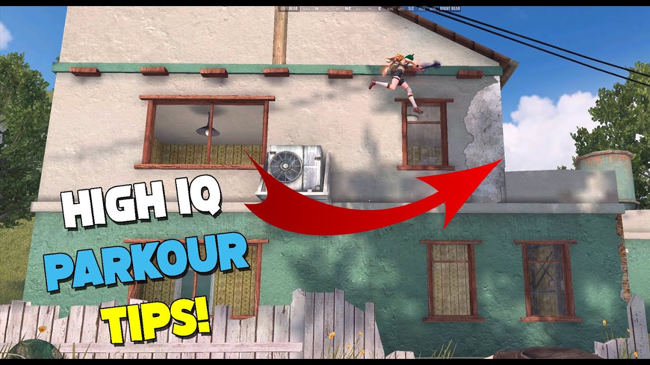 HIGH IQ PARKOUR TIPS | HELPS TO IMPROVE OUR GAMEPLAY! (RULES OF SURVIVAL)