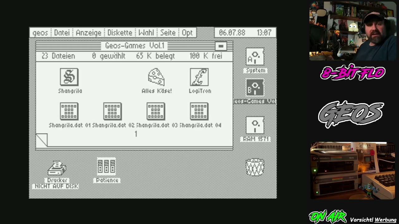 C64 || GEOS Spiele - Eigene Spielesammlung erstellen