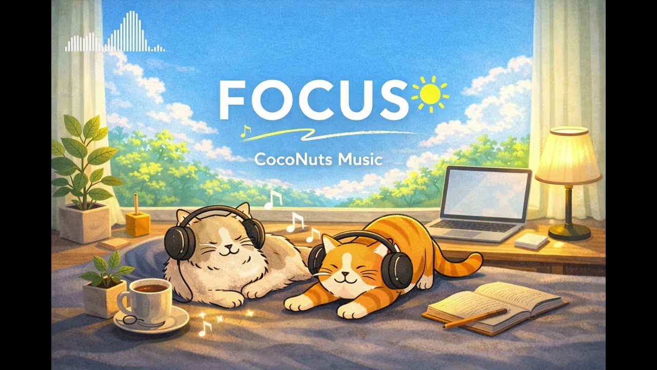 Daytime Focus BGM 🌿 | City Pop × Jazz Pop × Neo-Soul | Work / Study / Reading
