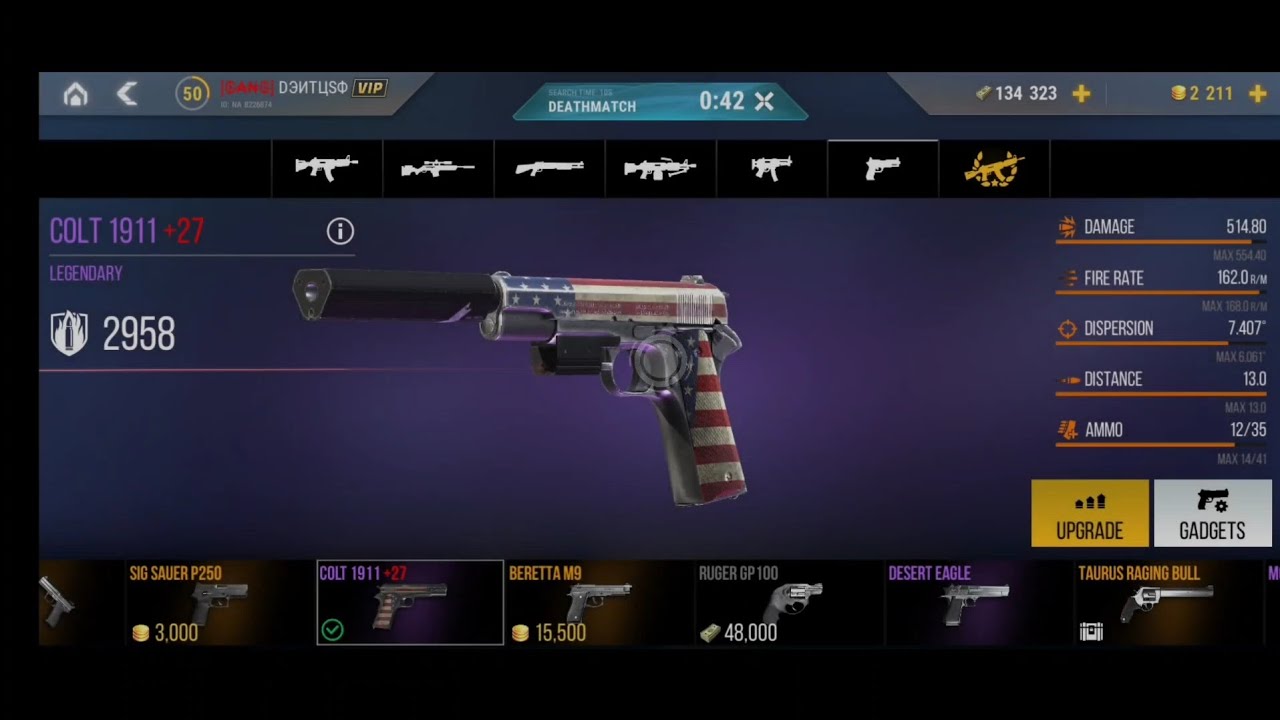 Modern Strike - Colt 1911 Gameplay - Deathmatch