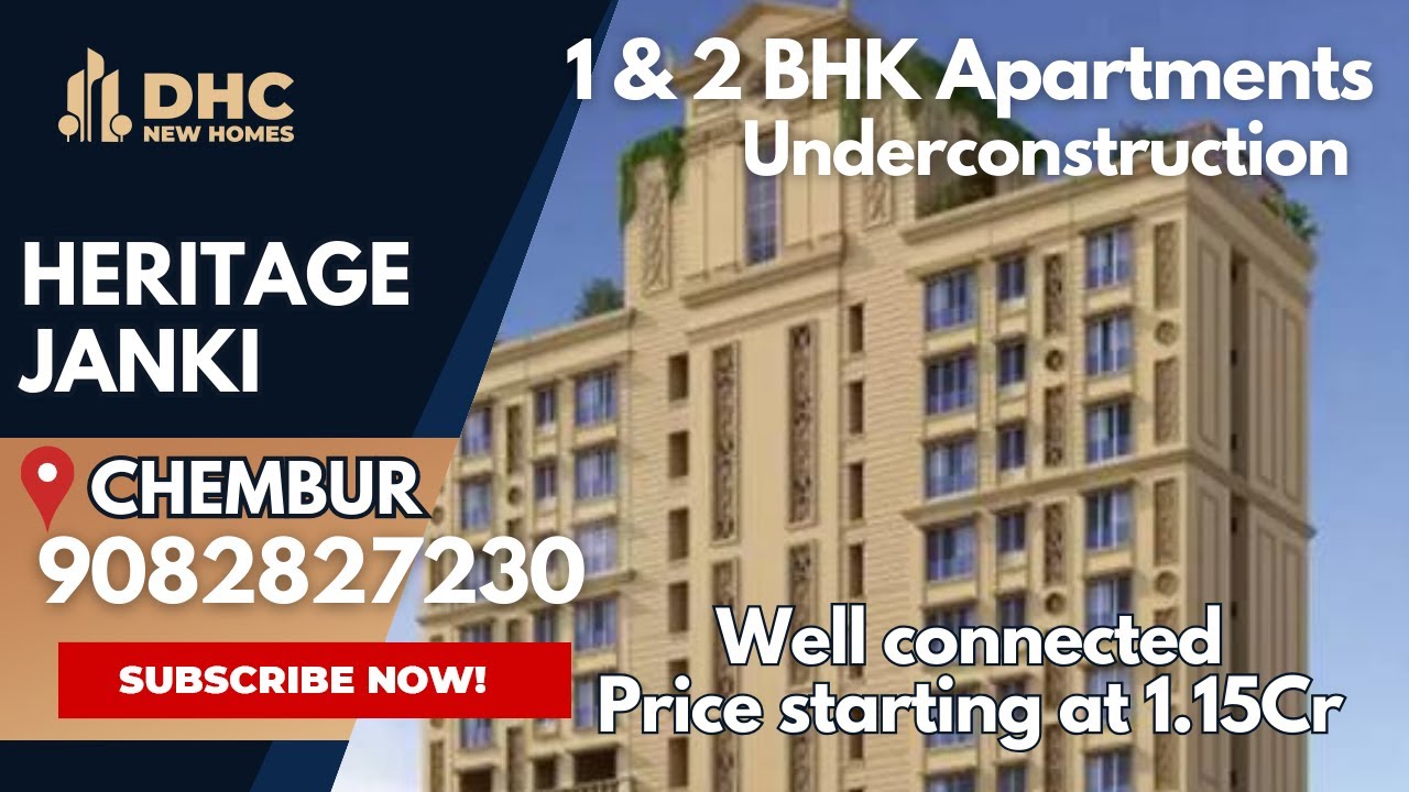 Heritage Janki in Chembur | #2bhk #1bhk| premium and luxurious living in #chembur #mumbai