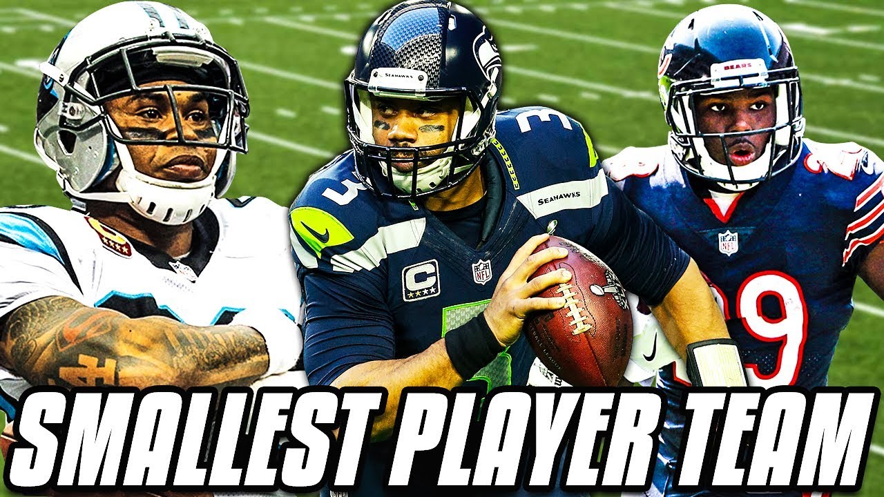SMALLEST PLAYER TEAM! GREATEST RUN EVER! Madden 19 Ultimate Team