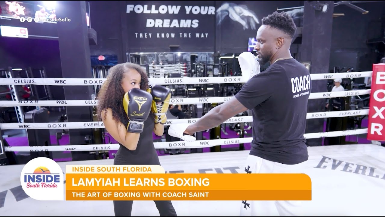 Celebrity trainer Coach Saint teaches boxing fundamentals in Miami's legendary fight scene